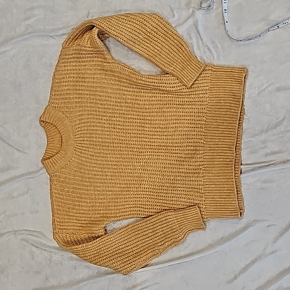 Sonoma Size Small Sweater Mustard Yellow